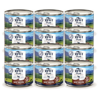 Ziwi Peak Wet Dog Food Beef 170g x 12 - Woonona Petfood & Produce