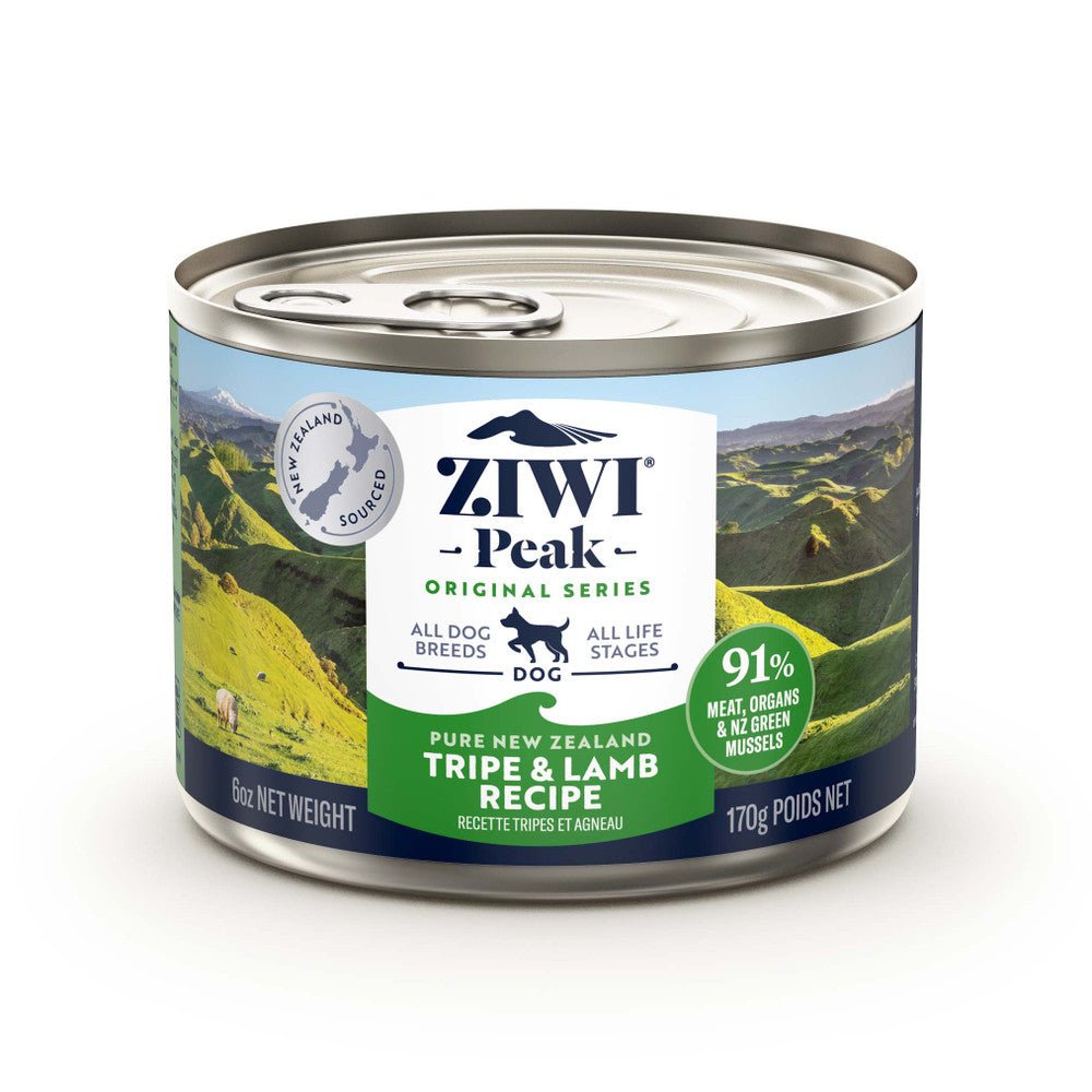 Ziwi Peak Wet Dog Food Tripe and Lamb 12x170g - Woonona Petfood & Produce