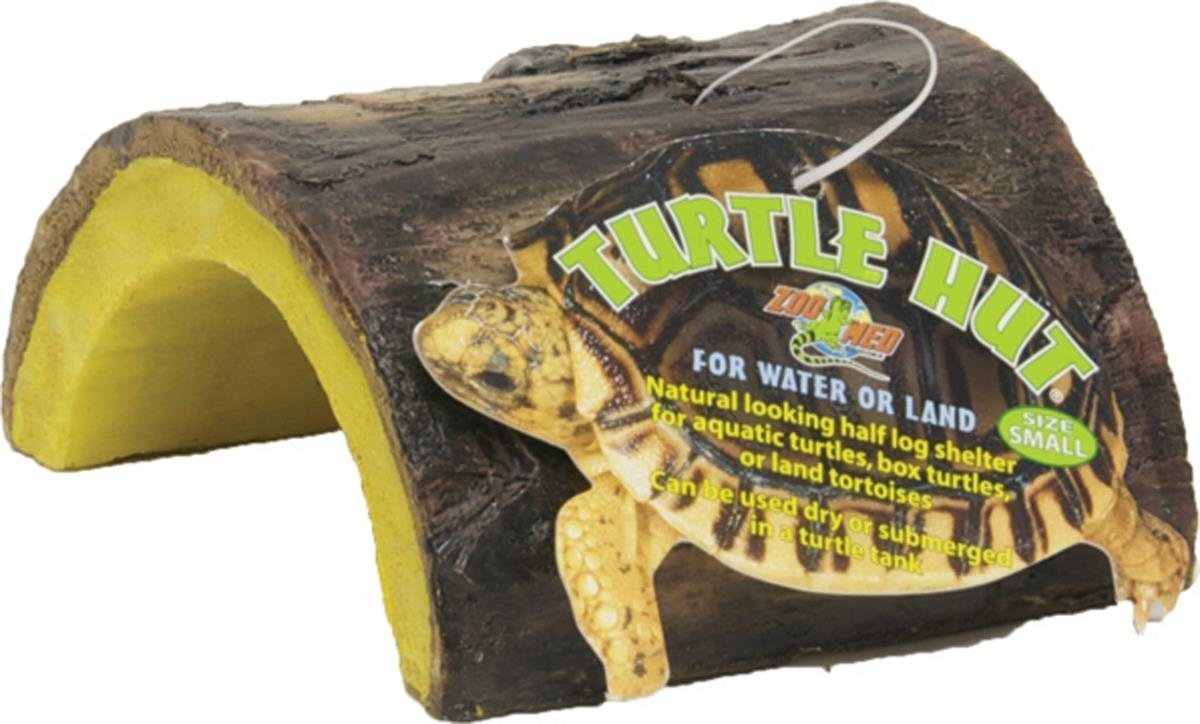 Zoo Med Reptile Hut Half Log Small - Woonona Petfood & Produce